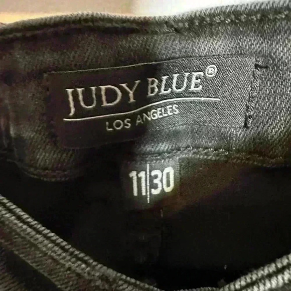 Judy Blue Jeans 11/30 Skinny Fit Buffalo Patch Distressed - Picture 5 of 10